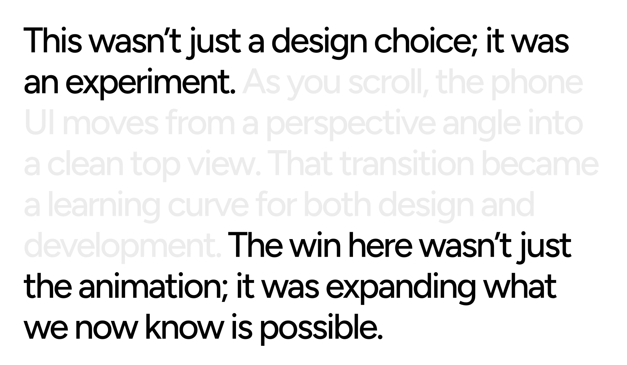 Disrupt the pattern